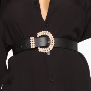 💖 Pearl Belt - Black 💖